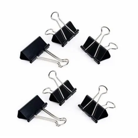 Boite De Pince A Clips 32mm En Metal De 12pcs