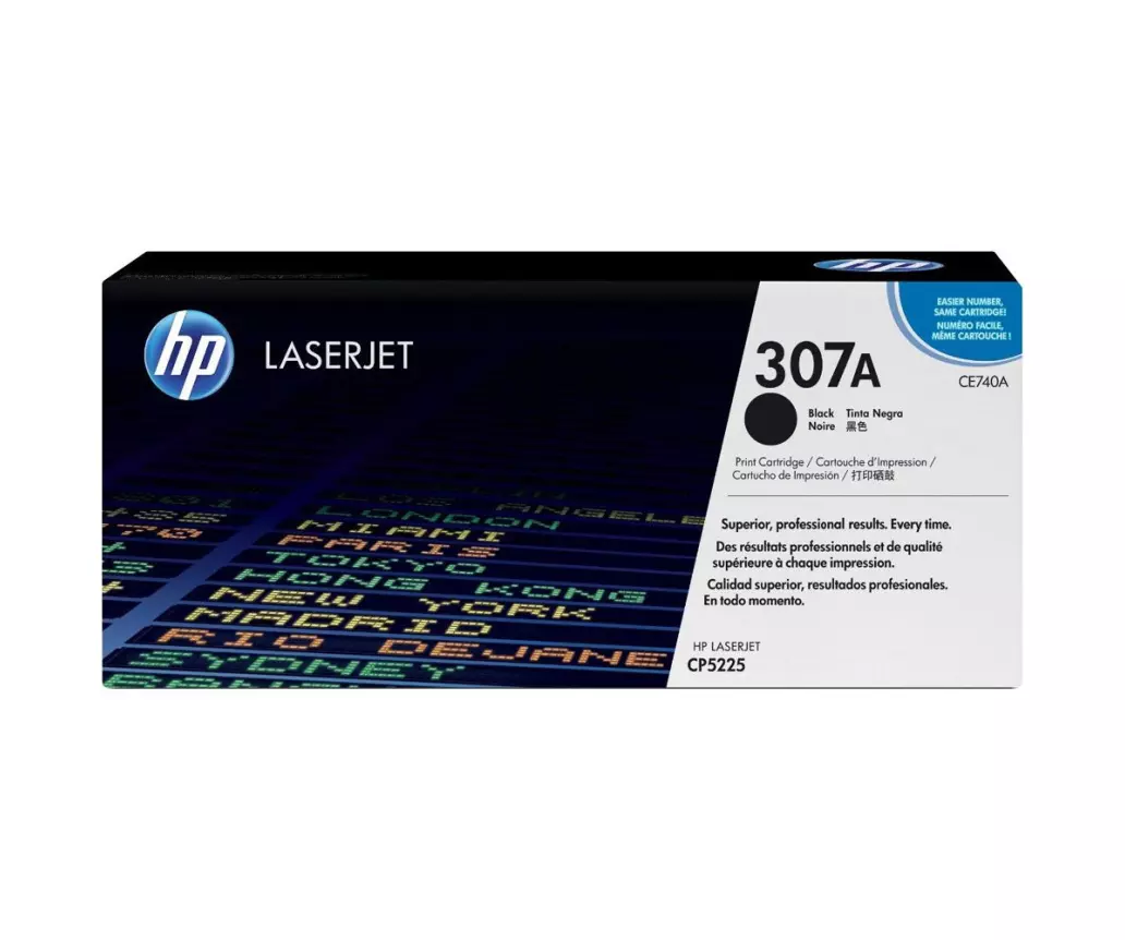 Toner HP Ce740a Noir Laserjet Cp5225 (307a) Org