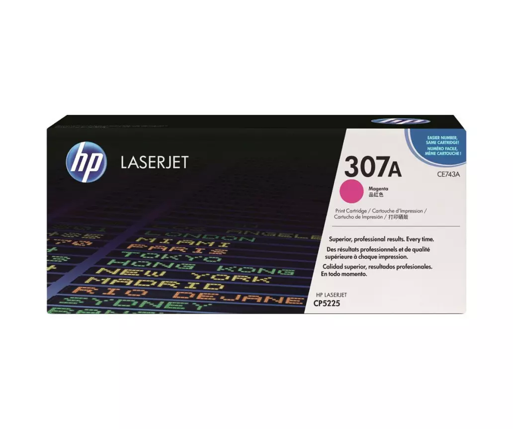 Toner HP Ce743a Magenta Laserjet Cp5225 (307a) Org