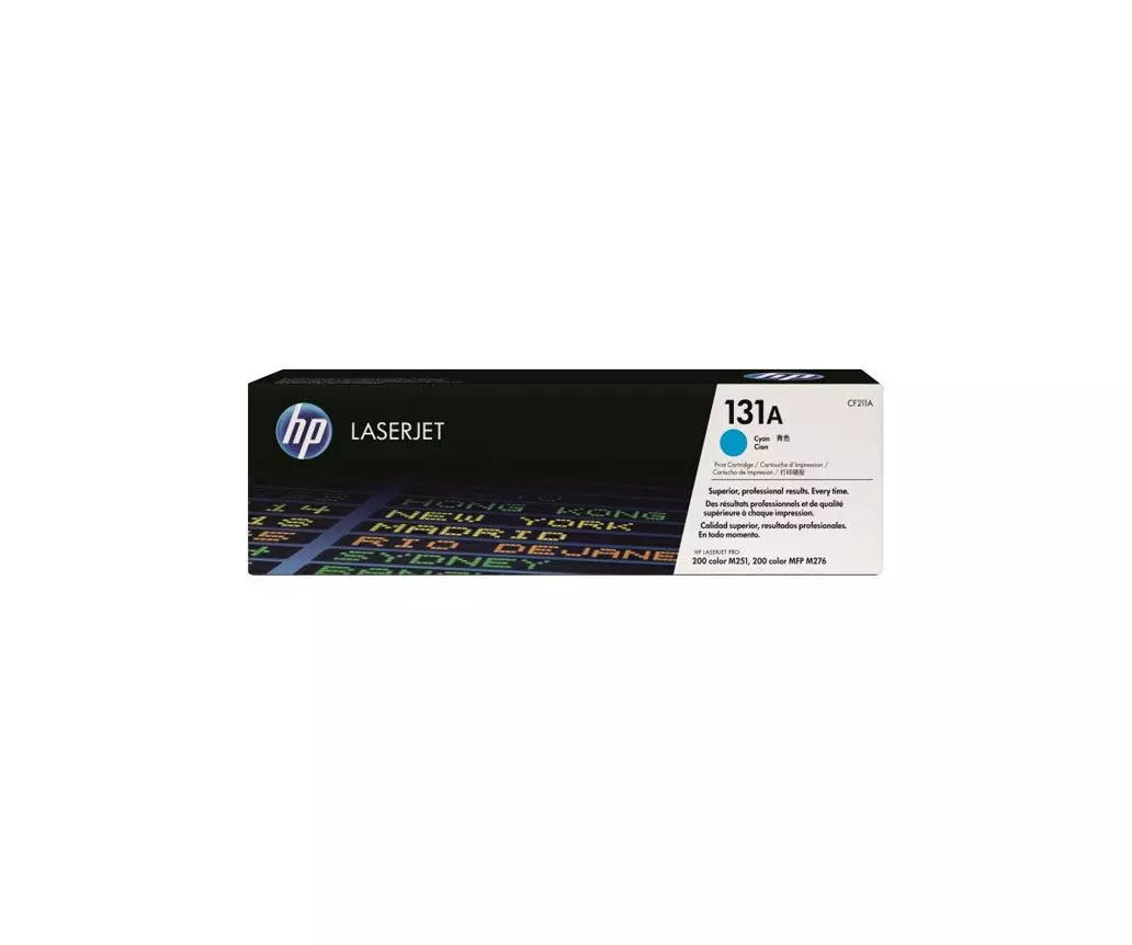 Toner HP Cf211a Ad Cyan Laserjet Pro 200 M251n/200 Mfp M276n (131a)
